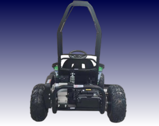 48V 1000W Single Seat Electric Go-Kart Full Suspension