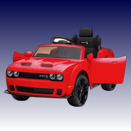12V Dodge Challenger Ride-On Car