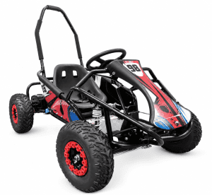 48V 1000W Single Seat Electric Go kart Full Suspension