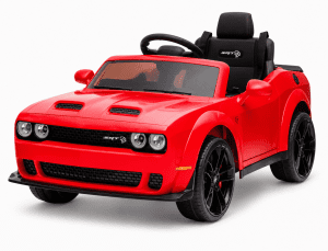 12V Dodge Challenger Ride-On Car