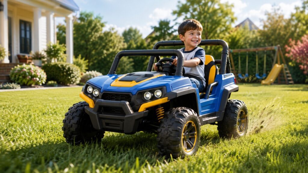 Best Ride-On Cars for Grass: What to Look For