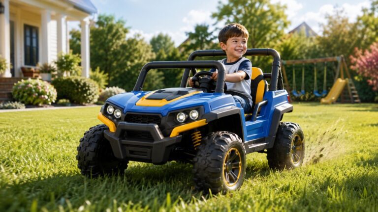 Best Ride-On Cars for Grass: What to Look For