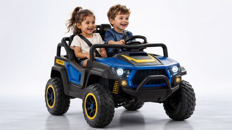 Best Two-Seater Ride-On Cars for Kids
