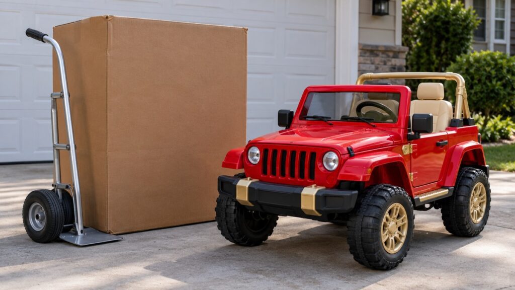 Ride-On Car Delivery: What to Expect From Order to First Drive