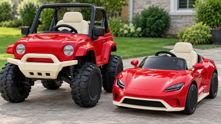 Ride-On Jeep vs Ride-On Car: Which Should You Choose?